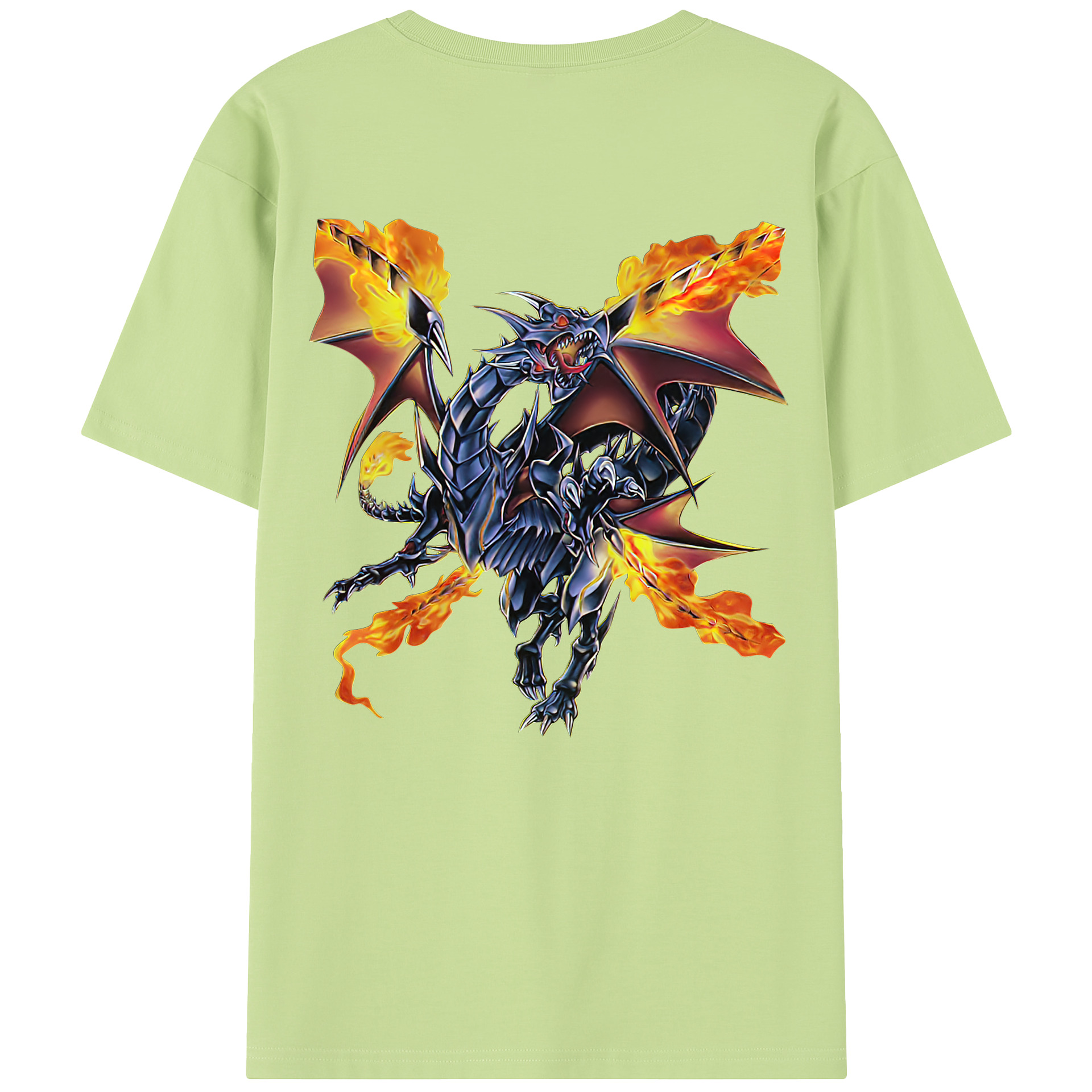 （画像用） 遊☆戯☆王 Yu-Gi-Oh! 綿100％半袖Tシャツ（背面プリント）